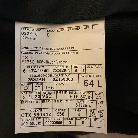 Versace suit - Picture 2 of 10